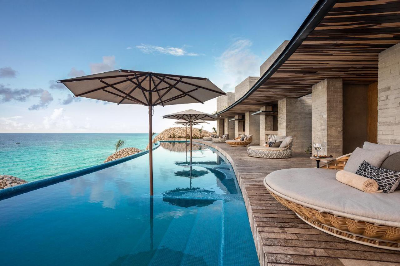La Casa De La Playa By Xcaret (Adults Only) Hotell Los Dos Compadres Exteriör bild