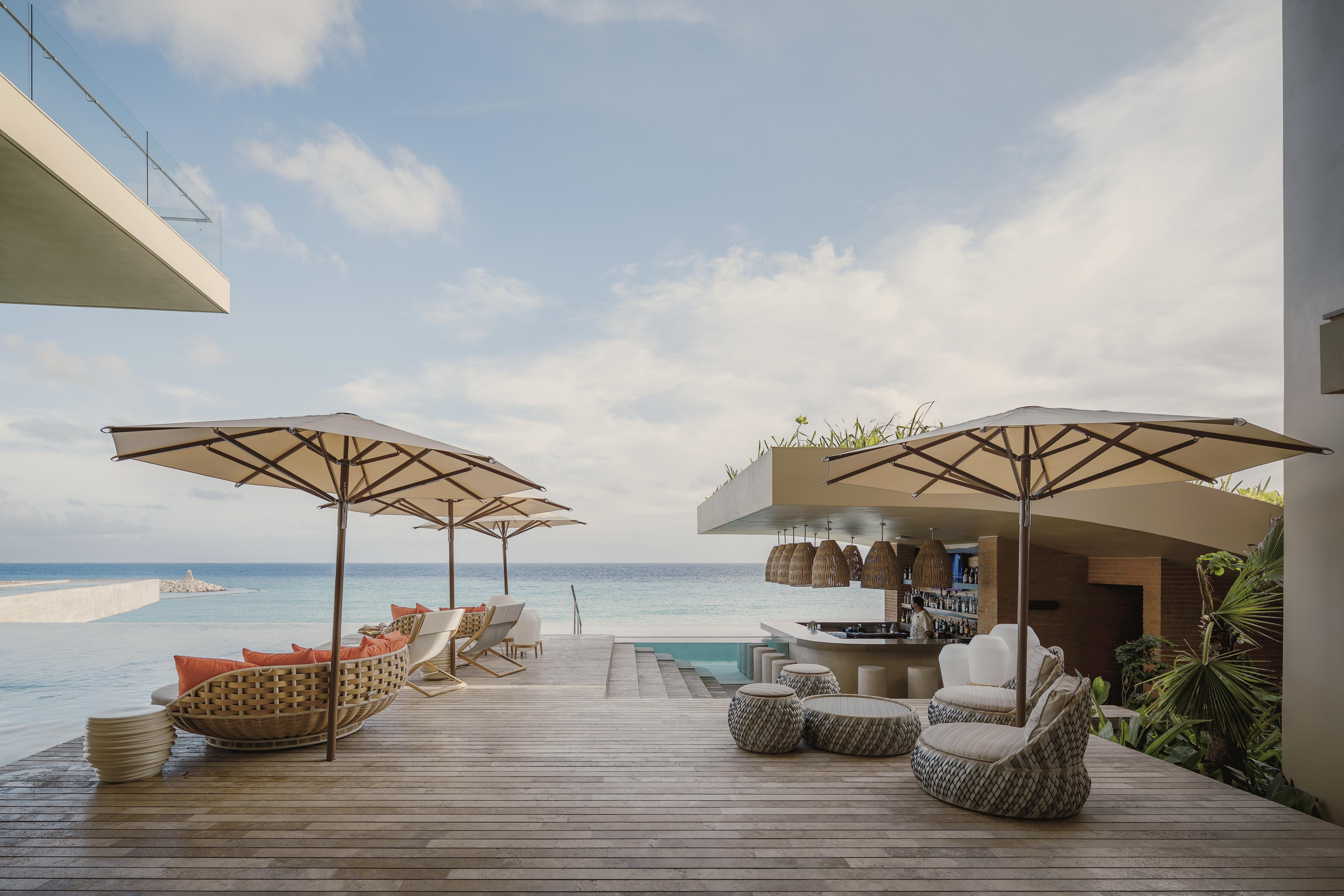 La Casa De La Playa By Xcaret (Adults Only) Hotell Los Dos Compadres Exteriör bild