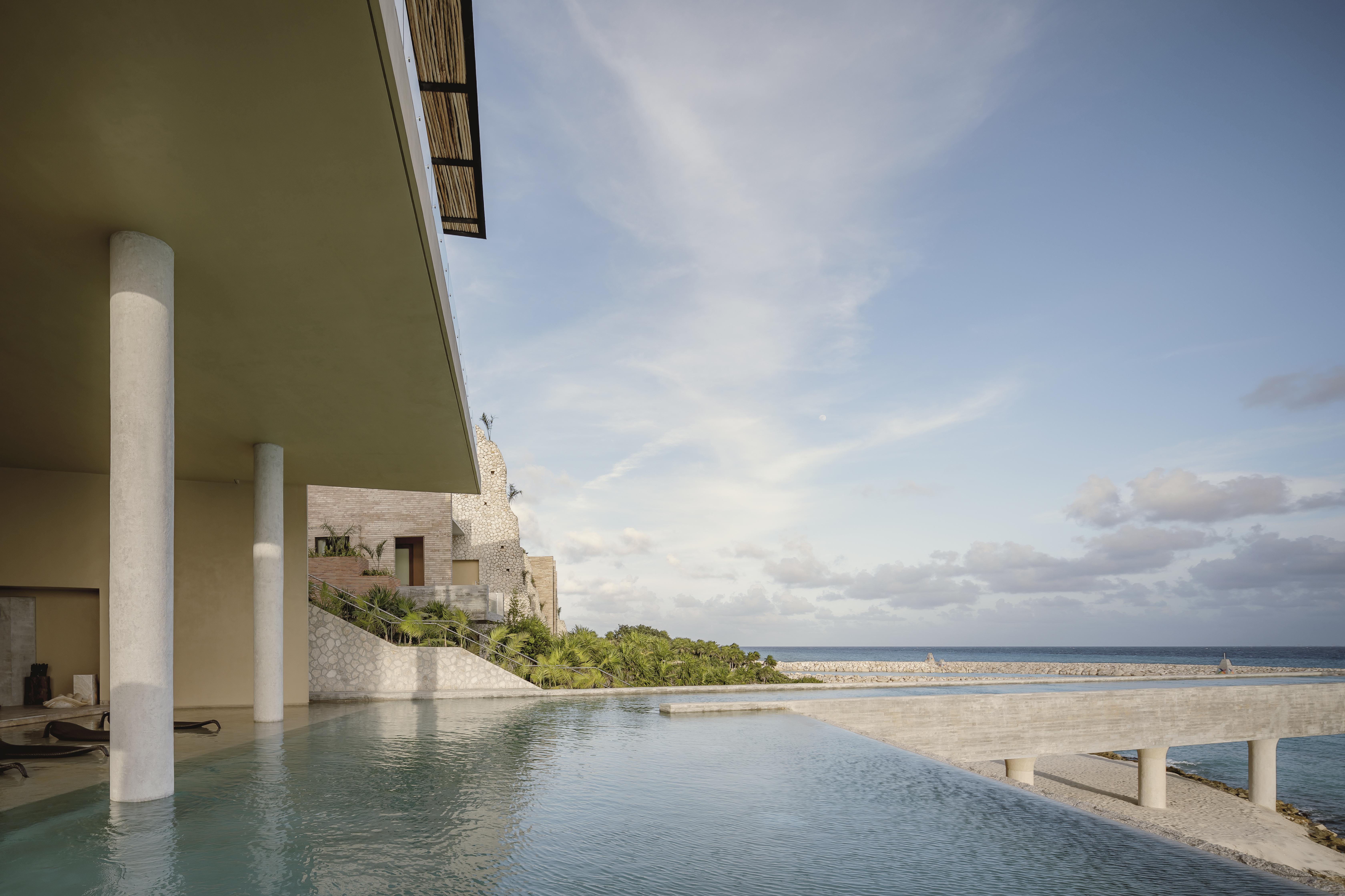 La Casa De La Playa By Xcaret (Adults Only) Hotell Los Dos Compadres Exteriör bild