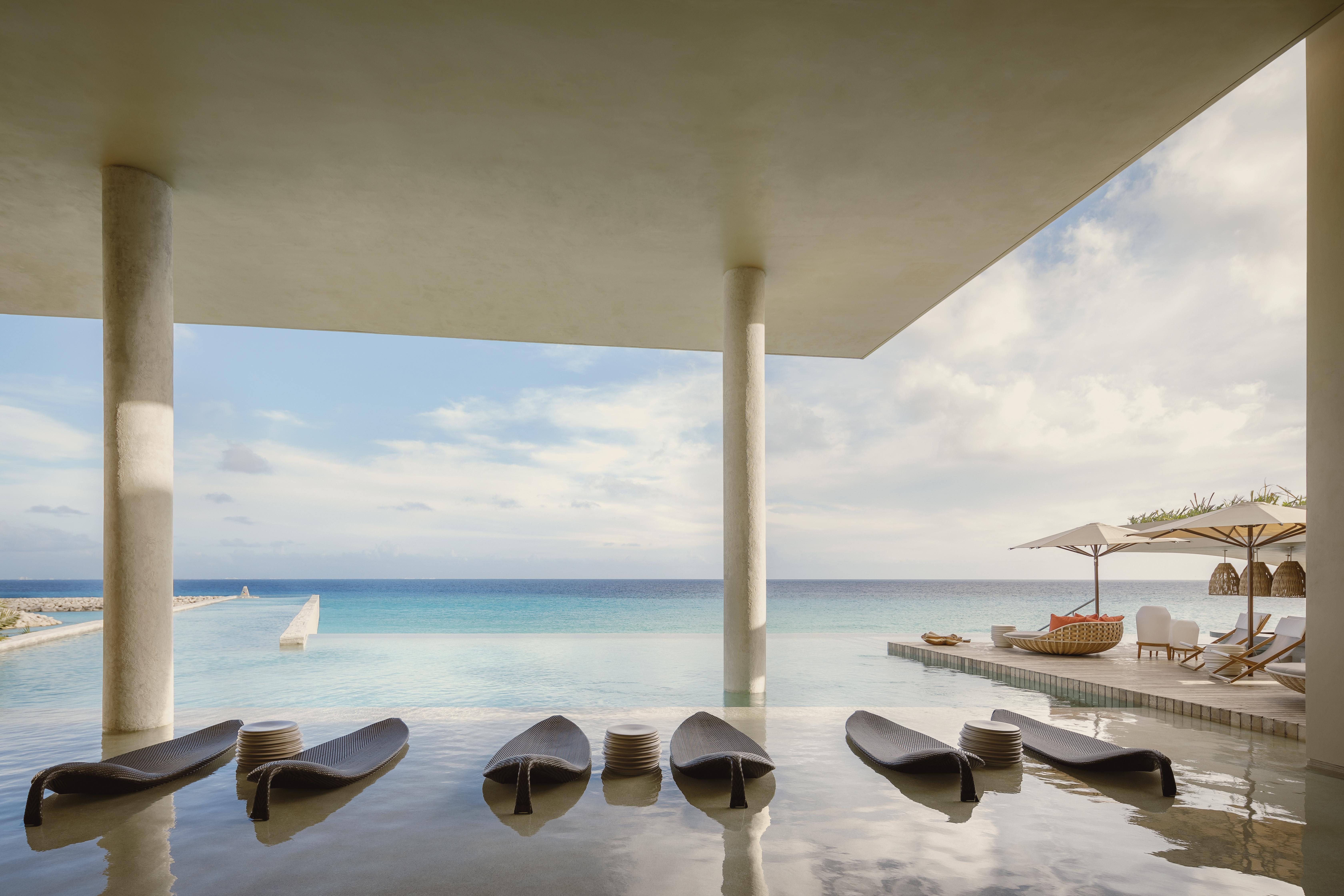 La Casa De La Playa By Xcaret (Adults Only) Hotell Los Dos Compadres Exteriör bild