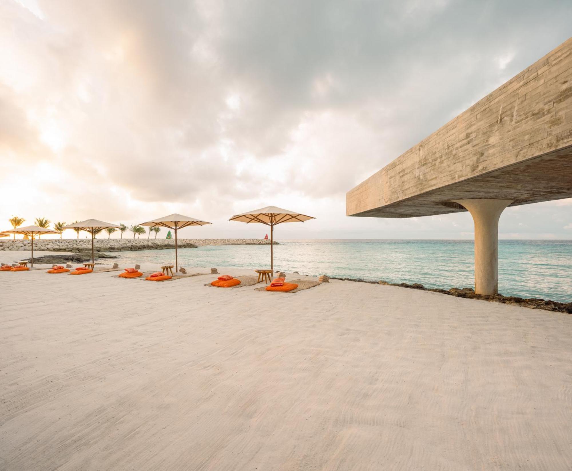 La Casa De La Playa By Xcaret (Adults Only) Hotell Los Dos Compadres Exteriör bild
