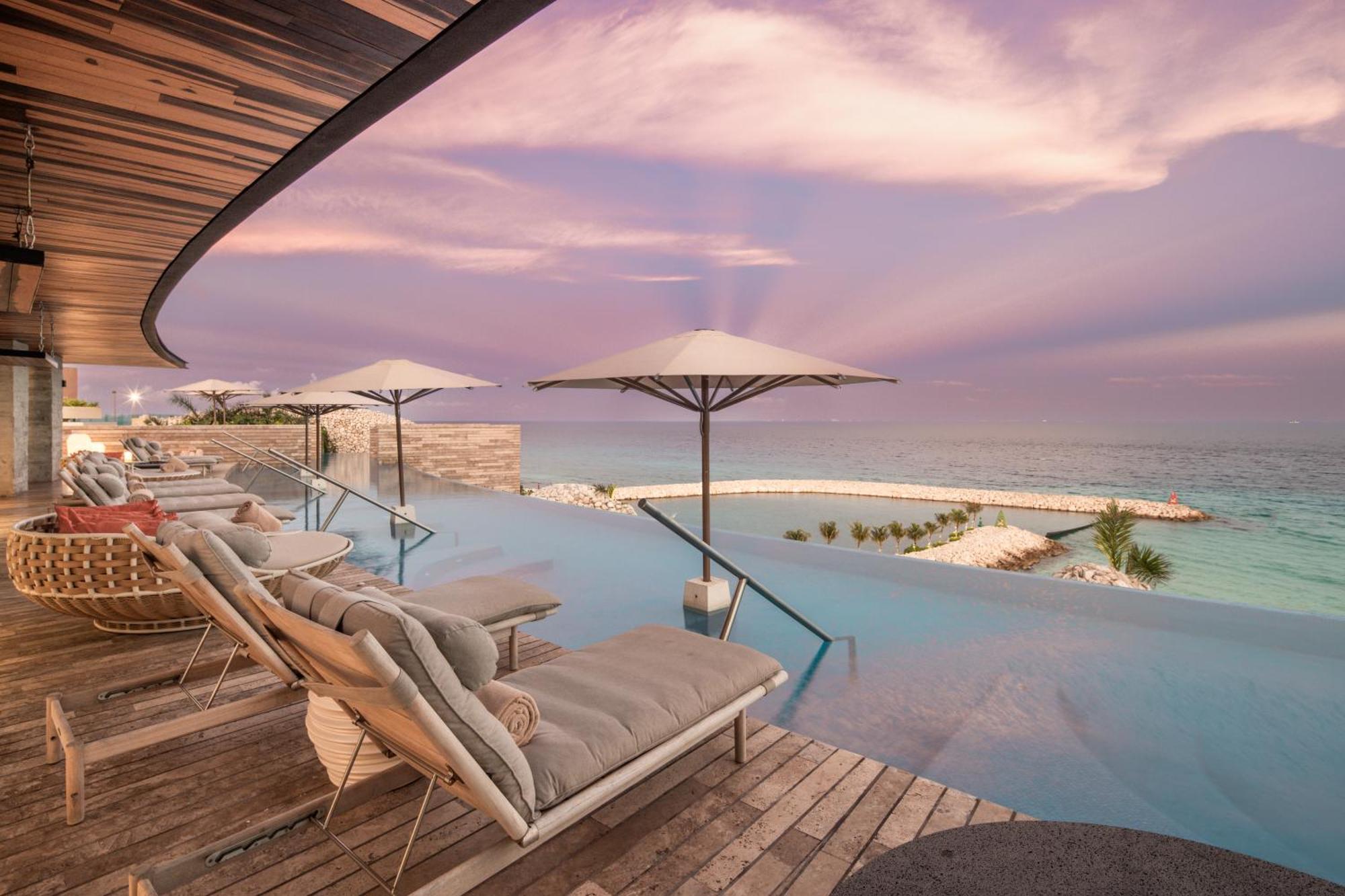 La Casa De La Playa By Xcaret (Adults Only) Hotell Los Dos Compadres Exteriör bild