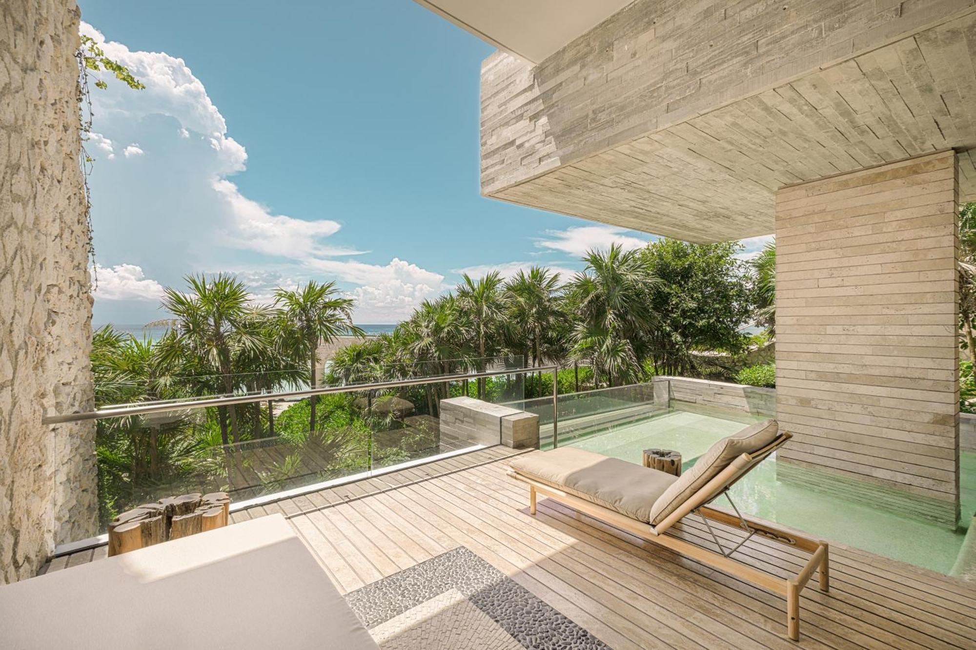 La Casa De La Playa By Xcaret (Adults Only) Hotell Los Dos Compadres Exteriör bild